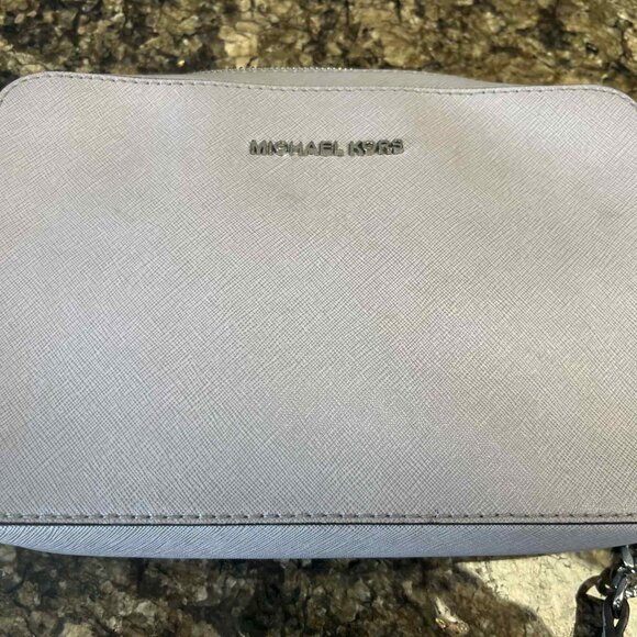 MICHAEL KORS CROSS BODY GRAY BAG - Picture 2 of 10